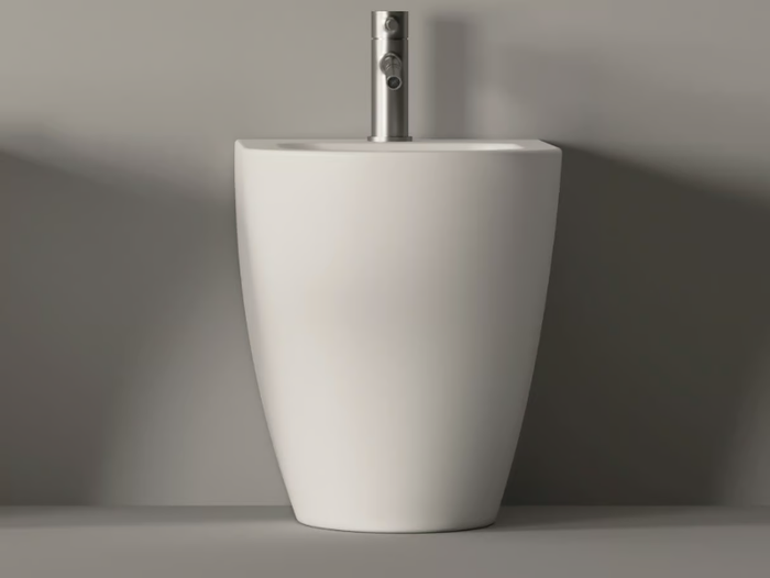 UNICA - Floor mounted ceramic bidet _ Alice Ceramica